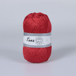 Madame Tricote Paris Tena Mixed Red Knitting Ya...