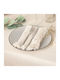 Napkin Cotton Set 2pcs A-S Maha White 40x40cm