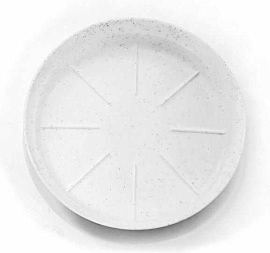 Micplast Teller Topf Kunststoff Gray 34x34cm P88P-GRANITE