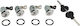 NTY Lock Hub Peugeot Partner Citroen Berlingo / Xsara Picasso EZC-PE-036