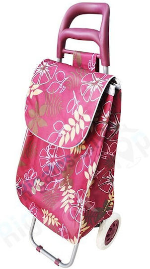 Shopping Trolley Pink 95x35x29cm