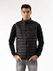 Ärmellos Winter Jacke Puffer Schwarz
