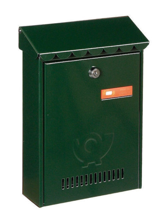 Viometal LTD Cutie Poștală pentru Exterior Metalic în Culoarea Verde