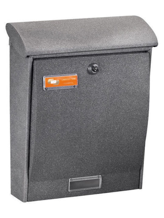 Viometal LTD Λιμόζ 309 Außenbereich Briefkasten Metallisch in Gray Farbe
