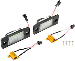 NTY Φώτα Πινακίδας Led για Mercedes-Benz V Volkswagen Golf 2τμχ NTY Φώτα Πινακίδας Led για Mercedes-Benz V Volkswagen Golf 2τμχ