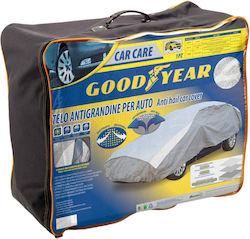 Goodyear Κουκούλα με Τσάντα Μεταφοράς 400x165x119cm Αδιάβροχη Small για Sedan που Στερεώνεται με Ιμάντες