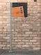 ML-Design Außenbereich Briefkasten Inox in Gray Farbe 37x36.5x11cm