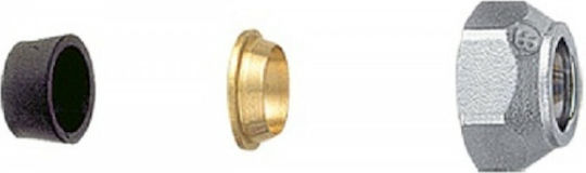Brass Form Ρακόρ Σύνδεσης Σωλήνα Χαλκού 16mm 6070816
