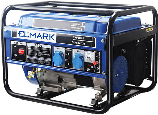 Elmark Generator Benzină (în patru timpi) Patru timpi cu Putere Maximă 6.25kVA