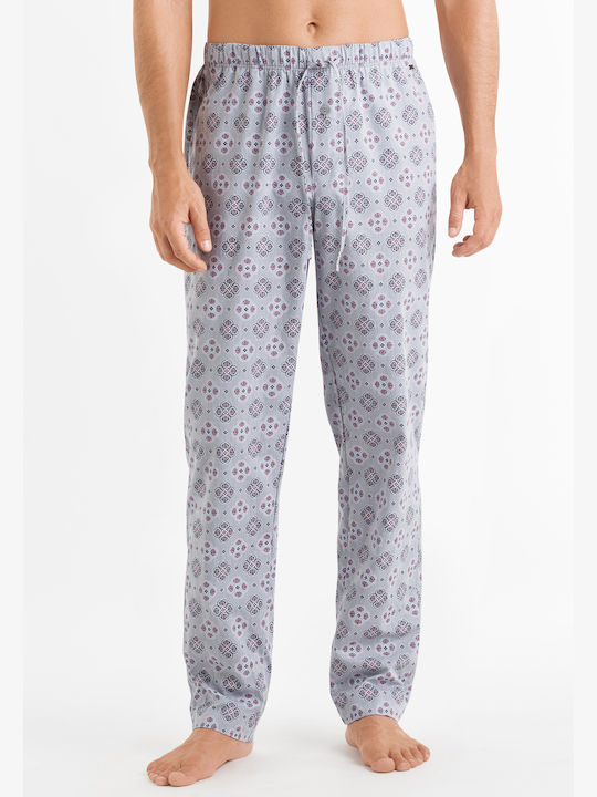 Hanro Men's Winter Pajama Pants Gray