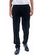 Pantaloni de trening cu Elastic Negru