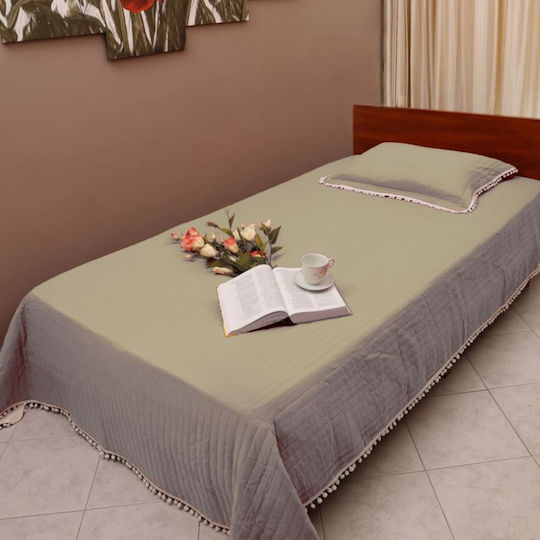 Olia Home Coverlet Semi-double Beige 180x250cm