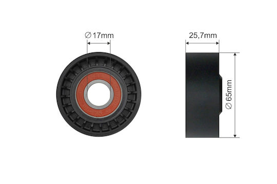 NTY for Citroen C-Crosser / C1 / C2 / C3 / C3 Pluriel / C4 / C5 / C6 / C8 RNK-FR-011