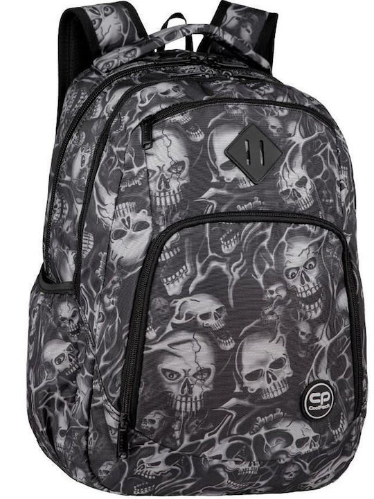 Coolpack Break Σχολική Τσάντα Πλάτης Γυμνασίου - Λυκείου Ασημί