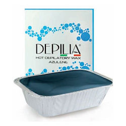 Depilia Κερί Αποτρίχωσης σε Ταψάκι Αζουλένιο 500ml