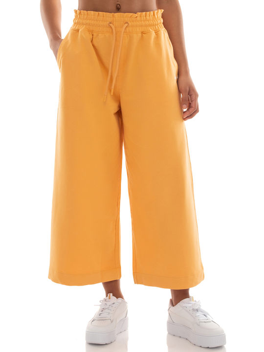 Be:Nation COTTON ELASTAN TERRY Damen-Sweatpants Ausgestellt Orange