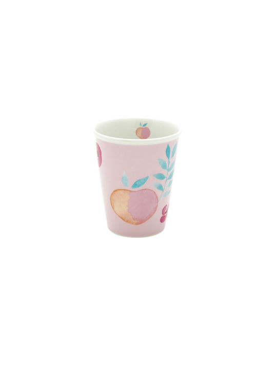 Rice Porcelain Cup Pink