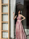 Summer Maxi Dress for Wedding / Christening Pink
