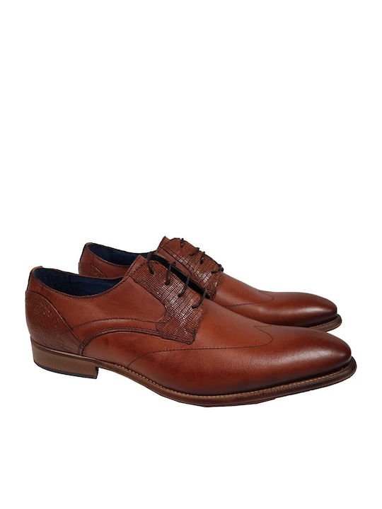 Coxx Borba Leder Herren Freizeitschuhe Tabac Braun