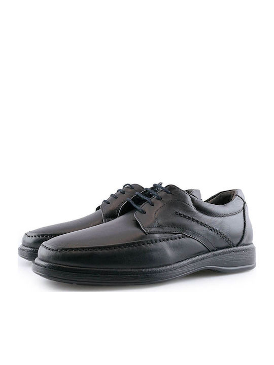 Men's Leather Casual Shoes Black