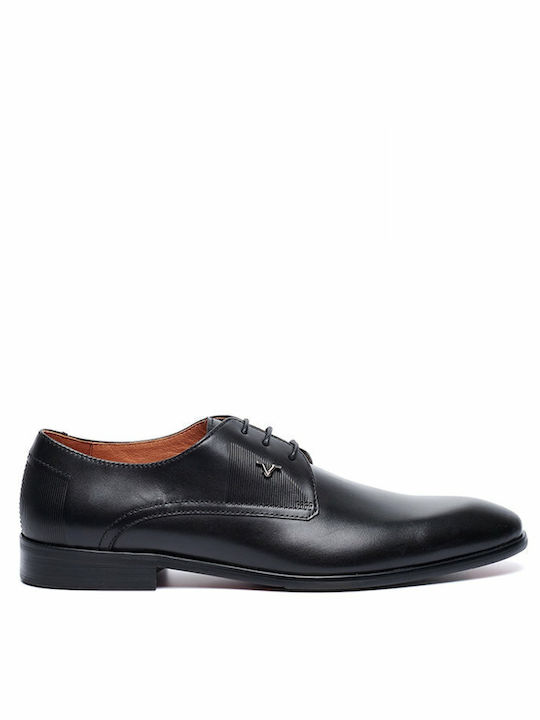 YO Men's Leather Casual Shoes Black 19.69