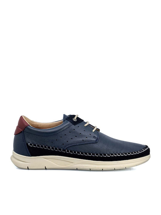 Dj.Santa Leder Herren Freizeitschuhe Blau Dj.Santa Leder Herren Freizeitschuhe Blau