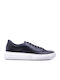 Leder Herren Freizeitschuhe Schwarz