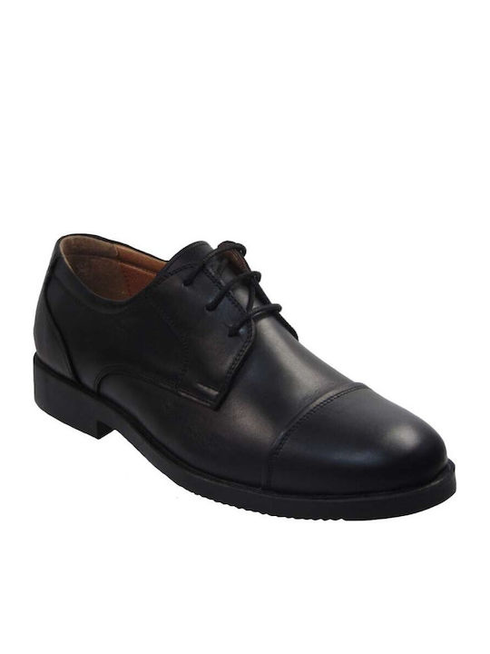 TsimpolisShoes Δερμάτινα Ανδρικά Casual Παπούτσια Μαύρα