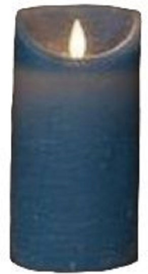 MSA Dekorative Lampe Wachs-Politur Blau
