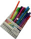 Justnote 10 Pen Ballpoint Multicolour with Multicolour Ink 10pcs