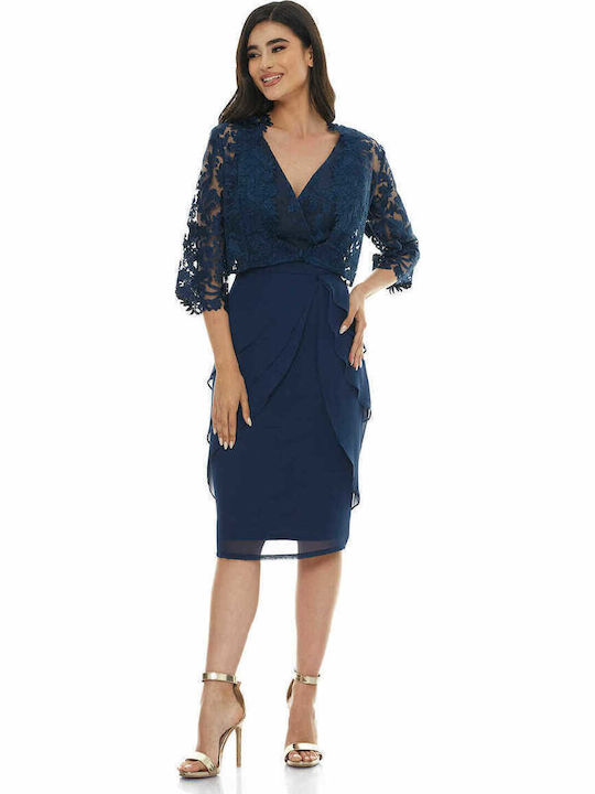 RichgirlBoudoir Rochie Midi pentru Nuntă / Bote...