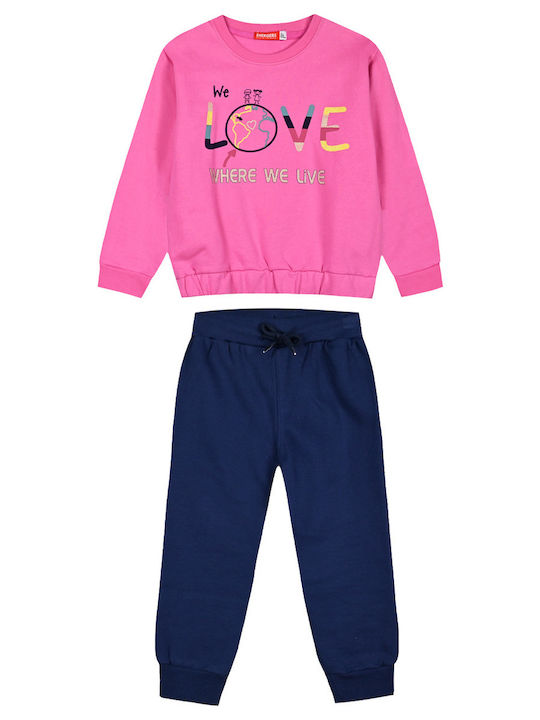 Energiers Kids Sweatpants Set Indigo 2pcs 15-12...