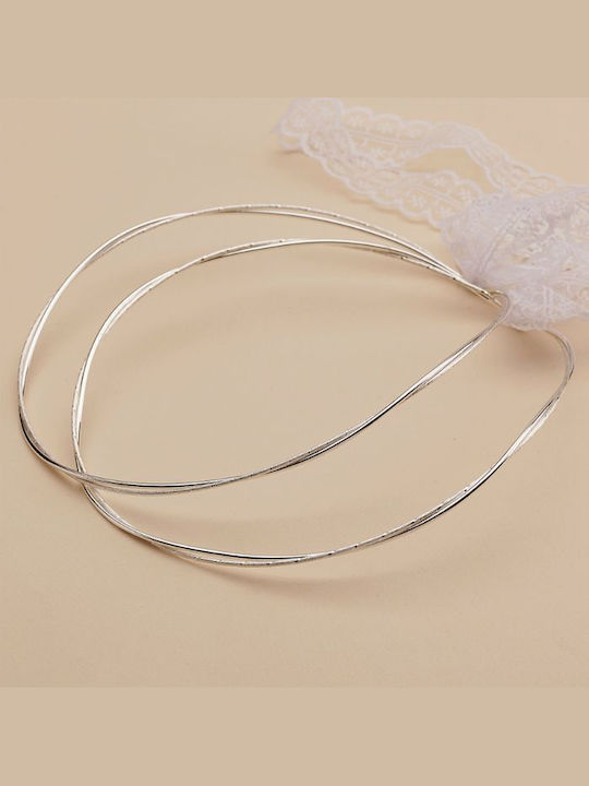 SILVER WEDDING WREATHS PAGERI PAGS896