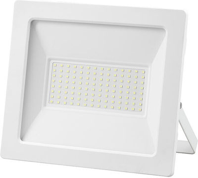 Adeleq Waterproof LED Floodlight 100W Natural White 4000K IP65