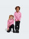 Adidas Copilăresc Set de pantaloni de trening Roz 2buc