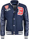 College Jacket Navy Blue