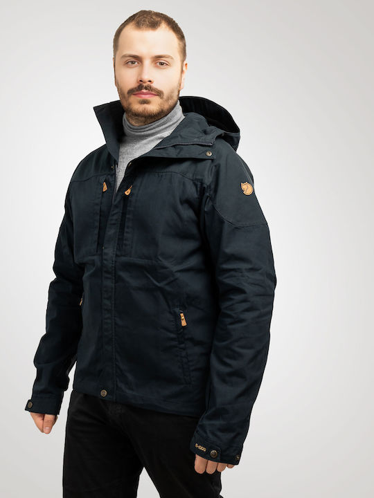 Skogsö Winter Jacket Navy Blue