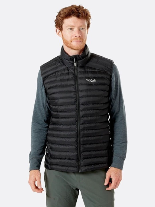 Rab Ärmellos Herren Jacke Puffer Schwarz