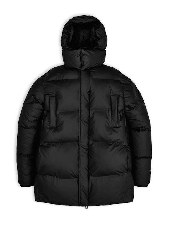 Winter Jacke Puffer Wasserdicht Schwarz