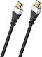Oehlbach HDMI 2.1 Ultra High Speed 48Gbps 4K 120Hz HDR VRR Kabel HDMI-Stecker - HDMI-Stecker 5m Schwarz