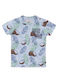 Tricou pentru copii Albastru deschis