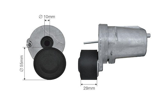 NTY Tensor Curea Motor Auto pentru BMW X3 / X5 / X6 RNK-BM-018