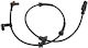 NTY ABS Sensor Rear for Citroen C1 Peugeot 107 108 Toyota Aygo