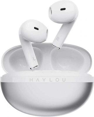 Haylou X1 2023 Earbud Bluetooth Handsfree Headphone with Charging Case Silver