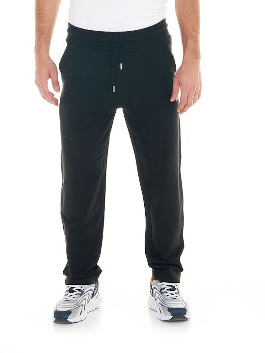 Leone 1947 Men's Sweatpants with Rubber Black