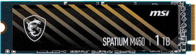 MSI Spatium M450 SSD 1TB M.2 NVMe PCI Express 4.0