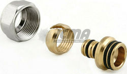 Icma Ρακόρ Σύνδεσης Σωλήνα Mehrschichtige Rohre 16mm 96245-D