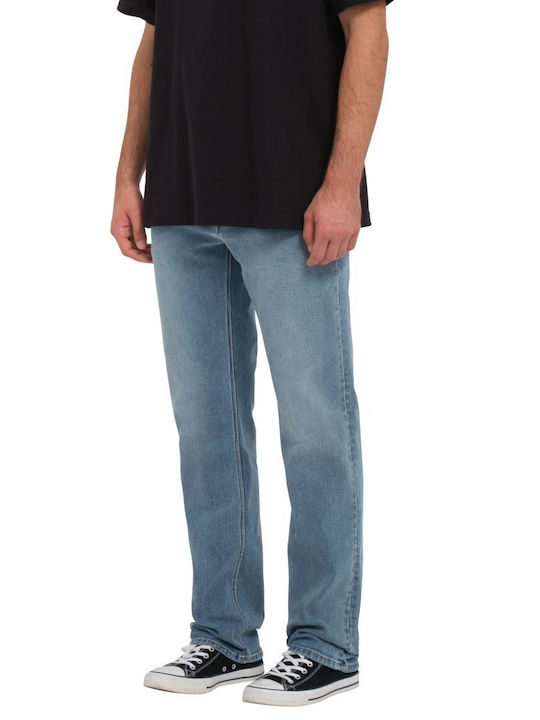 Volcom Solver Ανδρικό Παντελόνι Τζιν Μπλε