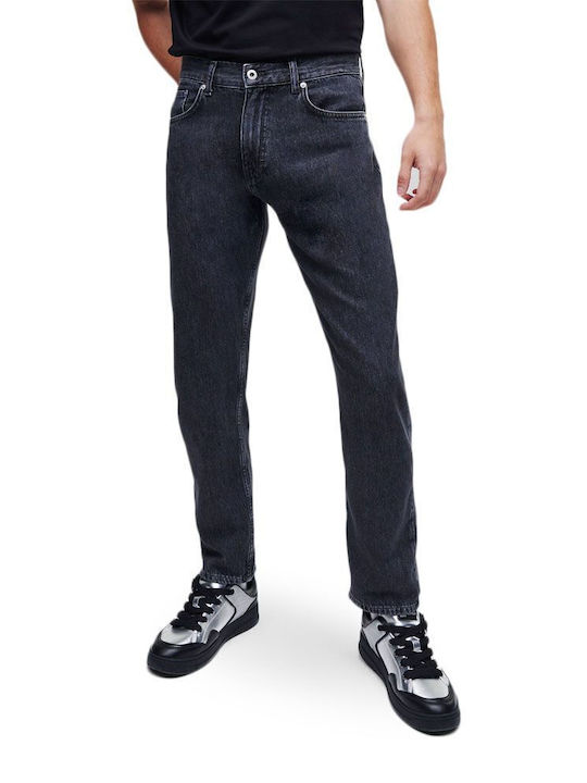 Men's Jeans Pants with Regular Tapered Fit Blue