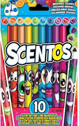 SCENTOS Zeichenstifte Set 10 Farben